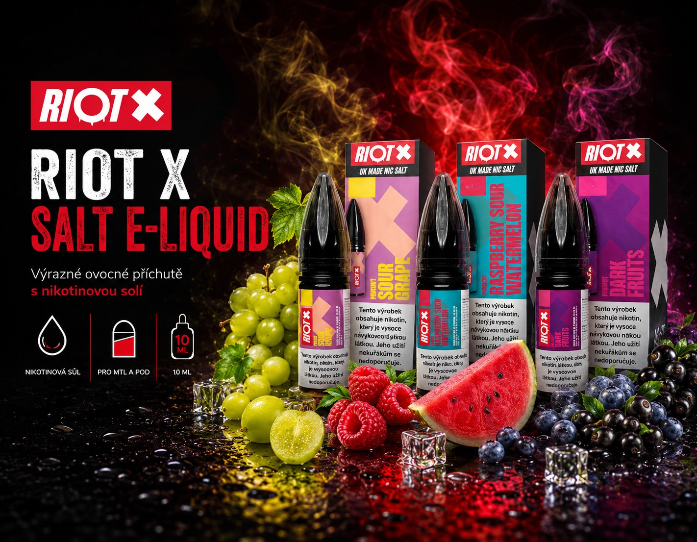 Riot X Salt E-liquid
